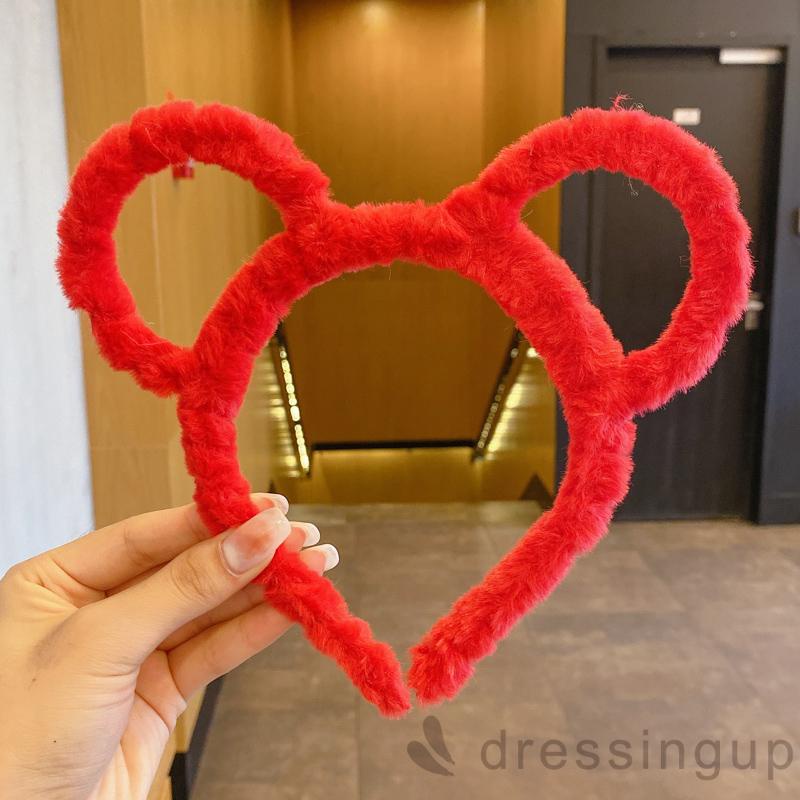 Băng đô cài tóc hình tai thỏ hoạt hình thời trang thu đông