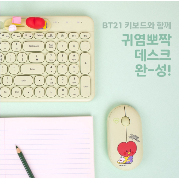 Chuột Bluetooth BT21 2.4Ghz Không Dây ChấT LượNg Cao