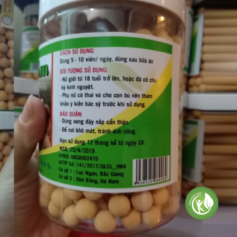 500GR Viên mầm Hồng sâm Collagen hỗ trợ tăng kích thước vòng 1, đẹp da NDX931 handmade