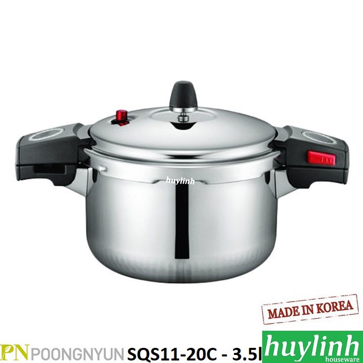 Nồi áp suất Inox PoongNyun SQS11-20C - 3.5 lít - Made in Hàn Quốc