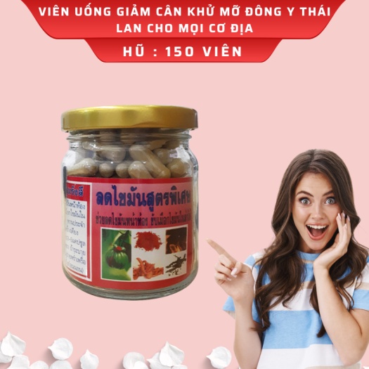 Viên nan giảm cân tan mỡ đông y thái lan