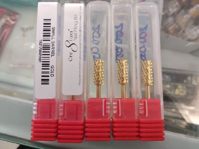 Đầu mài móng, đầu mài nail các loại da, nhám, sứ, đầu mài bột đắp móng các loại CRE8TION