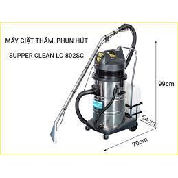 SupperClean LC-802SC Máy giặt thảm phun hút