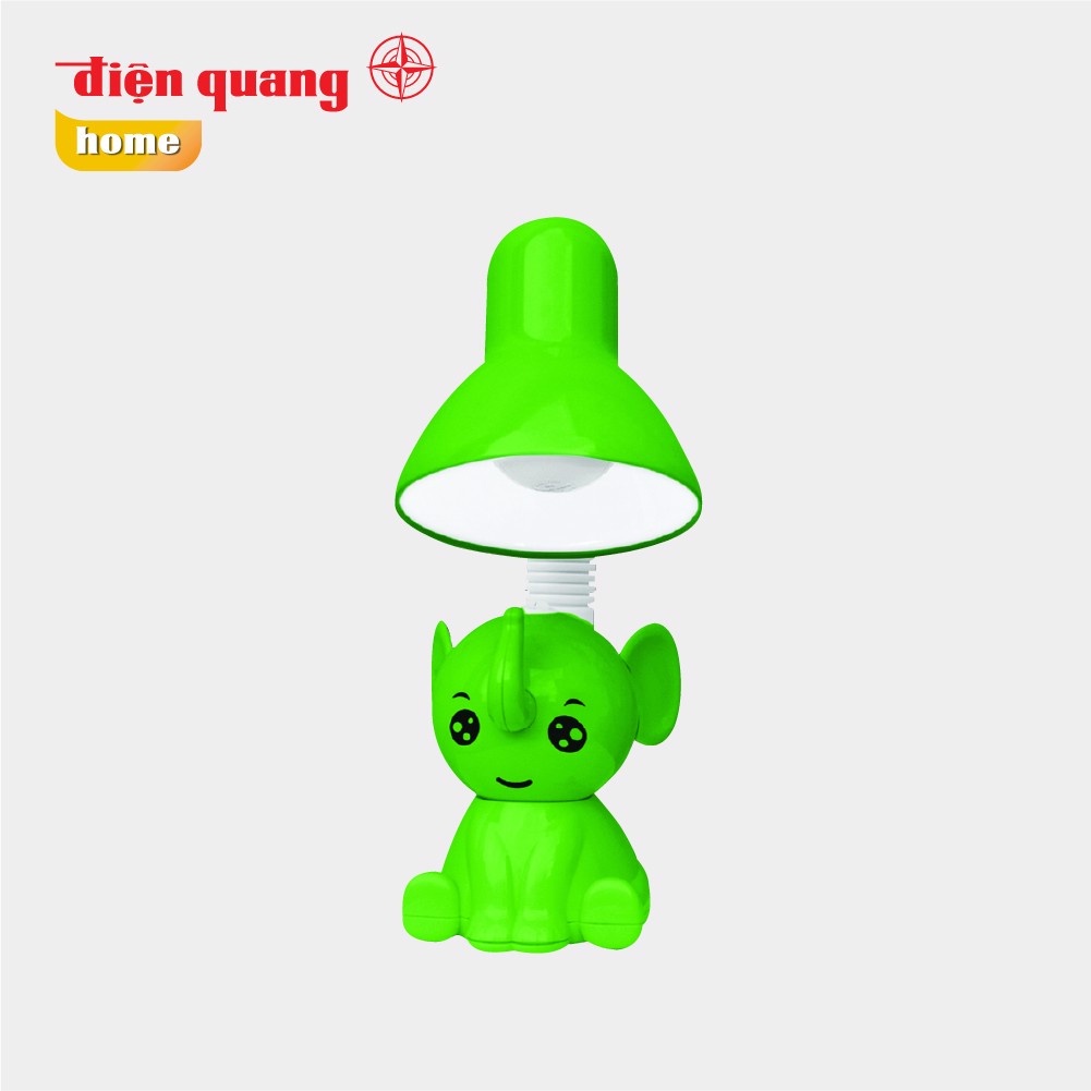 Đèn học bảo vệ thị lực Điện Quang ĐQ DKL18 ( Kiểu con voi, bóng led ) Màu hồng
