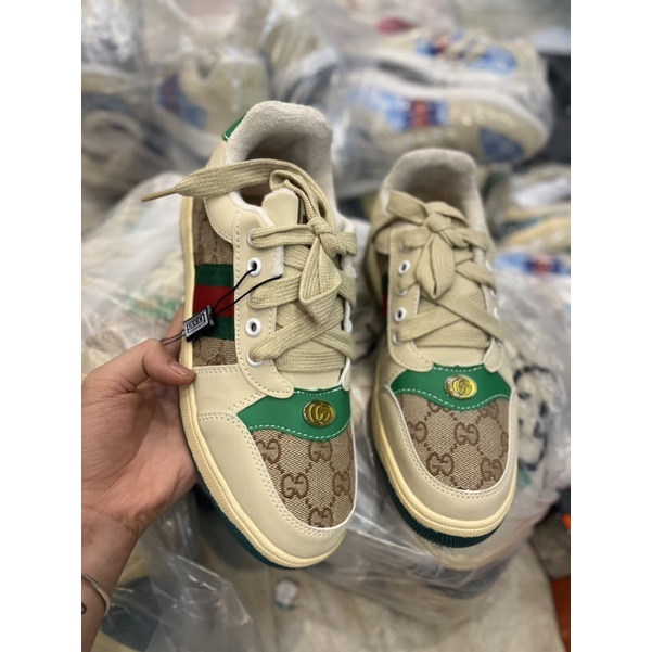 Giày GC ST Nam Nữ 2 Bản Xanh Hồng Thể Thao Thời Trang Hàng Đẹp Full Box