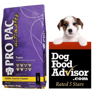 PRO PAC Ultimates -Puppy Chicken & Brown Rice Formula - Bao 20 Kg -Thức ăn cho chó giai đoạn mang thai và cho bú.