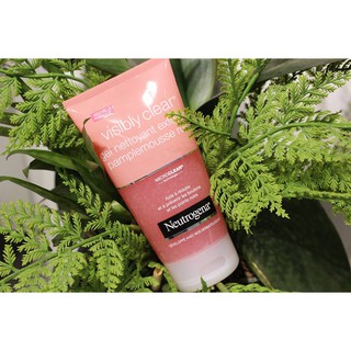 Sữa rửa mặt tẩy da chết Neutrogena Visibly Clear Pink Grapefruit 150ml.
