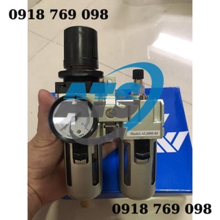 BỘ LỌC HƠI KHÍ NÉN ĐÔI CÓ ĐIỀU ÁP AL 3010-03 ren 17mm