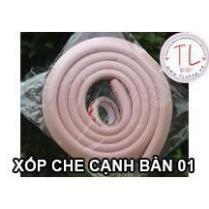 Cuộn Xốp che cạnh bàn bảo vệ an toàn cho bé 2M - Miếng bọt biển bịt cạnh bàn - cuộn cao su bọc cạnh bàn - góc bọc