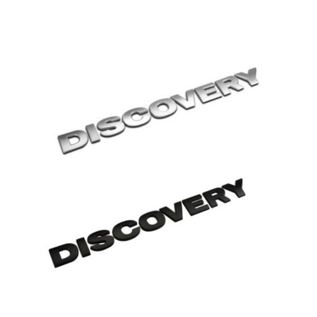 Logo Chữ DISCOVERY PLATINUM Decal Miếng dán kim loại crom chrome Trang trí xe hơi ô tô Range Rover Land Rover LandRover