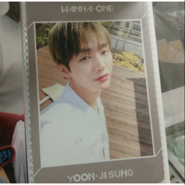Card JiSung Lean On Me