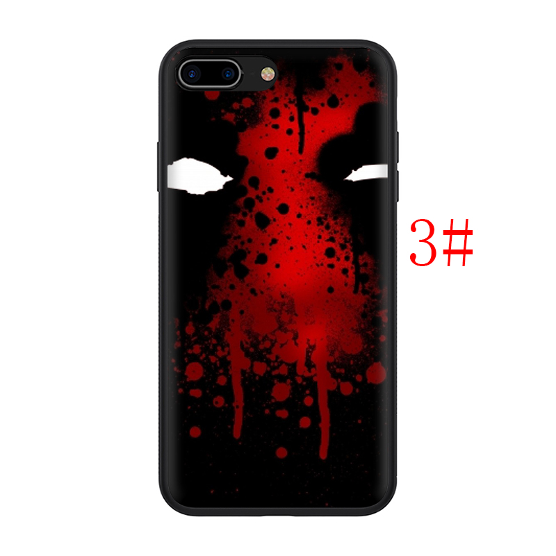 MARVEL Ốp Lưng Silicone Họa Tiết Hoạt Hình Deadpool Dễ Thương Cho Iphone 8 7 6s 6 Plus 5 5s Se 2016 2020