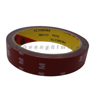 Cuộn băng keo 3M khổ 20mm x 3m chất liệu xốp Acrylic - 6960