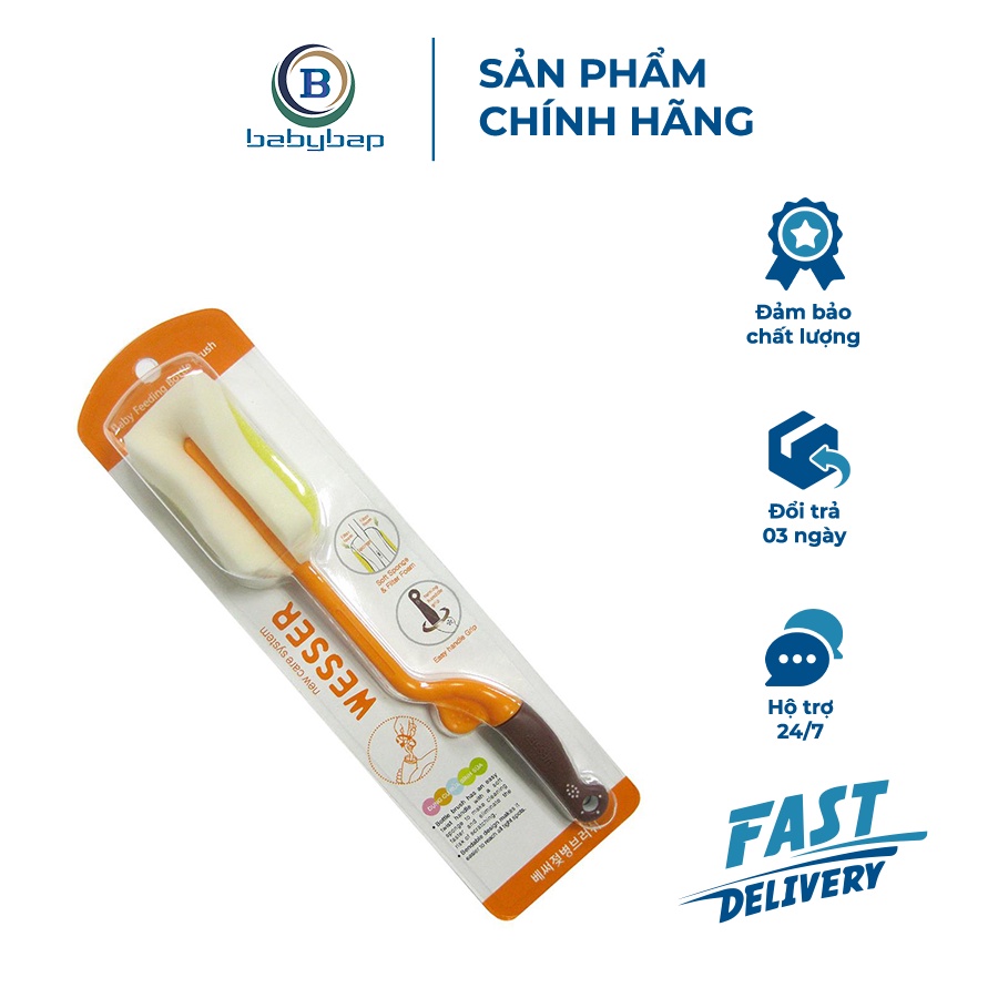 Dụng cụ vệ sinh bình sữa Wesser