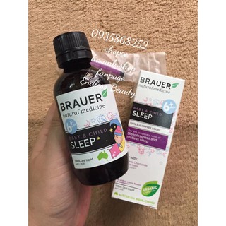 Nước dưỡng Sleep Brauer cho bé