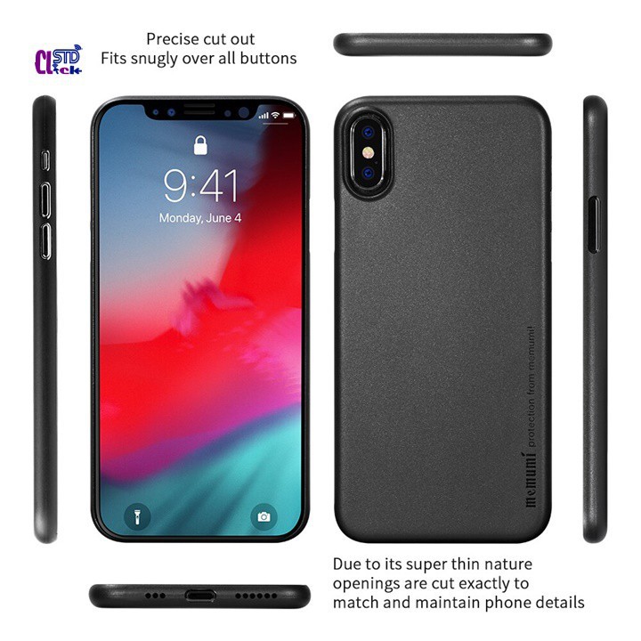 ỐP LƯNG IPHONE X - XS MEMUMI MỎNG LỤA CHÍNH HÃNG HÀNG CHUẨN | BigBuy360 - bigbuy360.vn