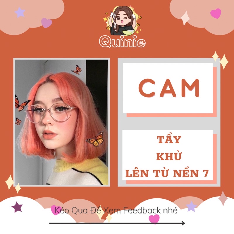 THUỐC NHUỘM TÓC MÀU CAM ĐÀO