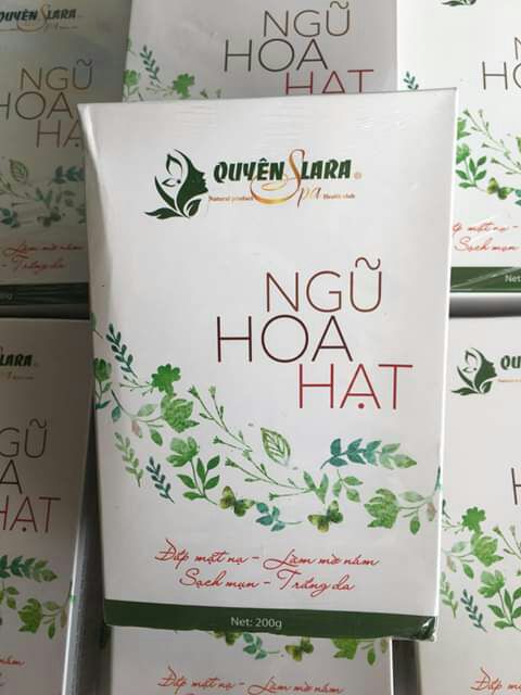 Mặt nạ ngũ hoa Quyên lara