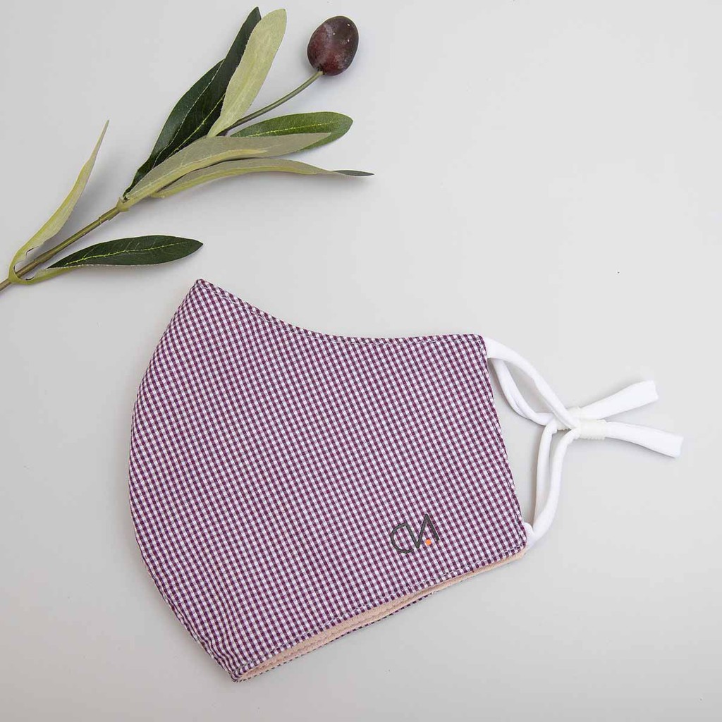 Khẩu Trang Caro Plus Duy Ngọc Cao Cấp, hàng chính hãng, chất liệu vải Cotton, họa tiết Caro (1045). | WebRaoVat - webraovat.net.vn