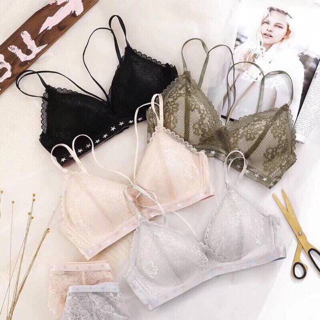 BỘ LÓT REN ĐAN DÂY NGỰC SEXY | BigBuy360 - bigbuy360.vn