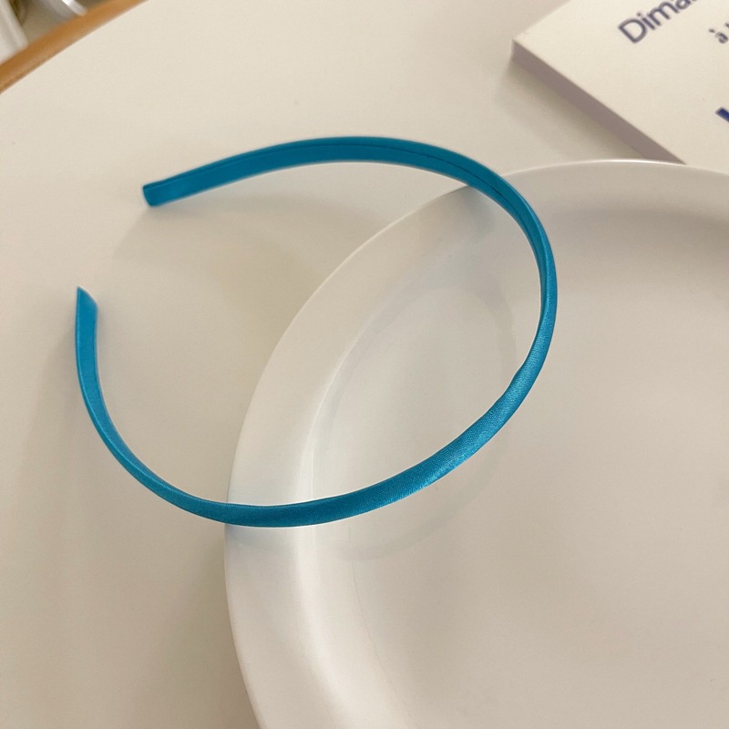 Cài tóc vải satin màu kẹo đơn giản đa năng