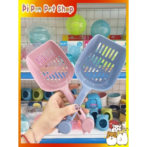 Xẻng ray xúc cát mèo