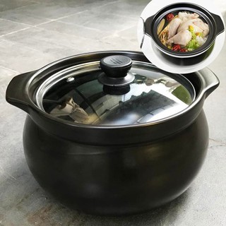 Nồi đất hầm thịt, gà thuốc bắc 4 lít