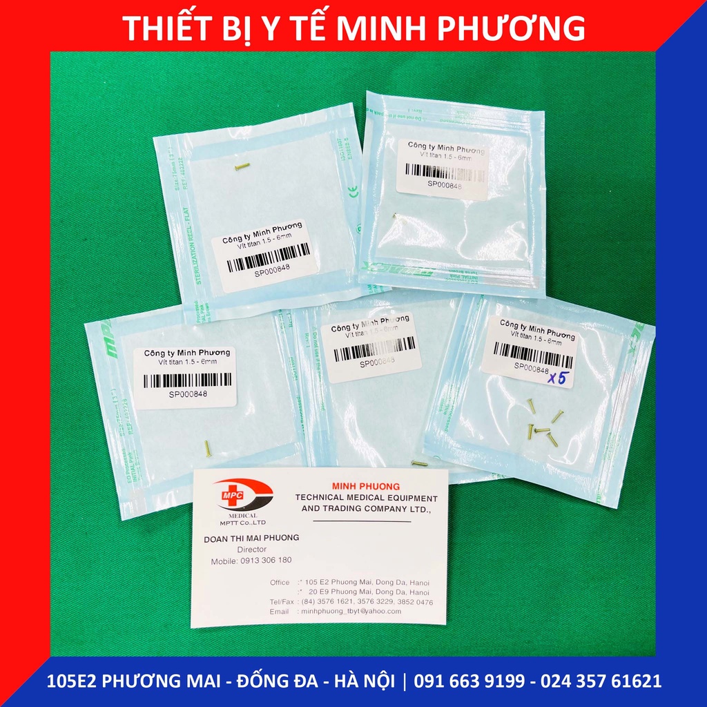 Vít titan 1.5 các cỡ
