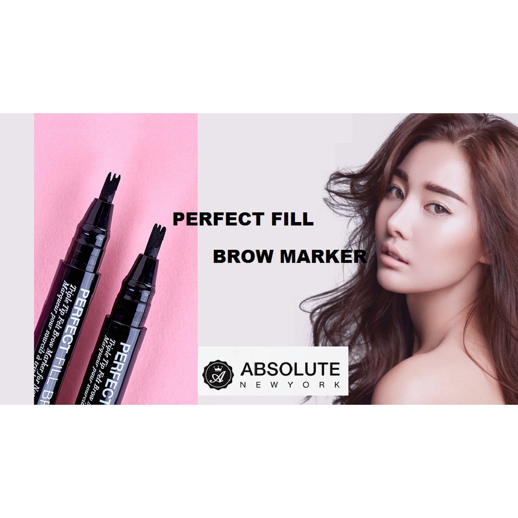 Bút dạ kẻ mày Absolute NewYork Perfect Fill Brow Marker 4g