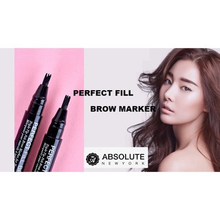 Bút Dạ Kẻ Mày Absolute NewYork Perfect Fill Brow Marker