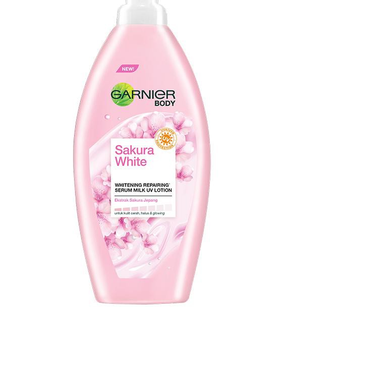 ☛ (Hàng Mới Về) Serum Garnier Sakura Làm Trắng Hồng Da Chống Tia UV - 400ml ♂