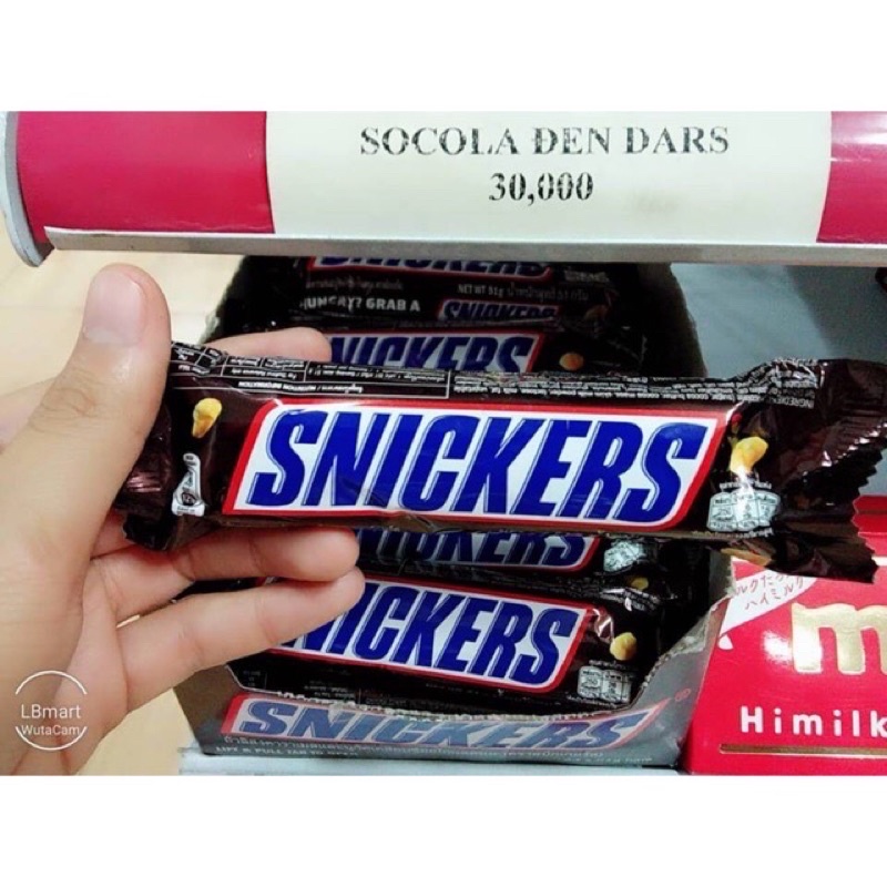 1 hộp socola snicker 51gam hộp 24 thanh*51gr