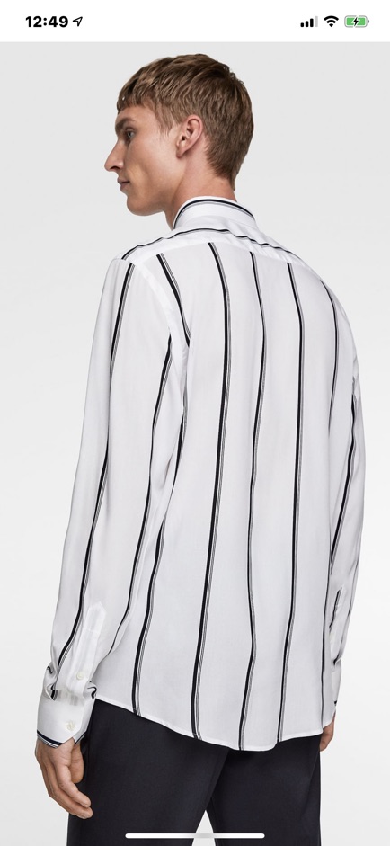 Zara Spain authentic sơmi sz S slim fit