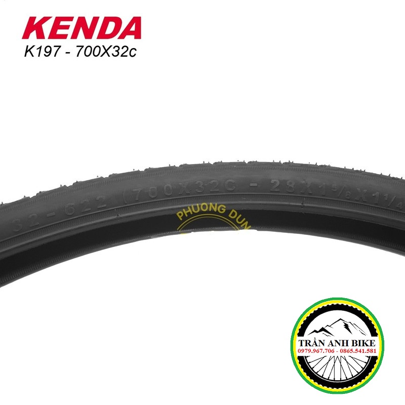 Vỏ lốp xe đạp KENDA K197 700x32C - 1 chiếc