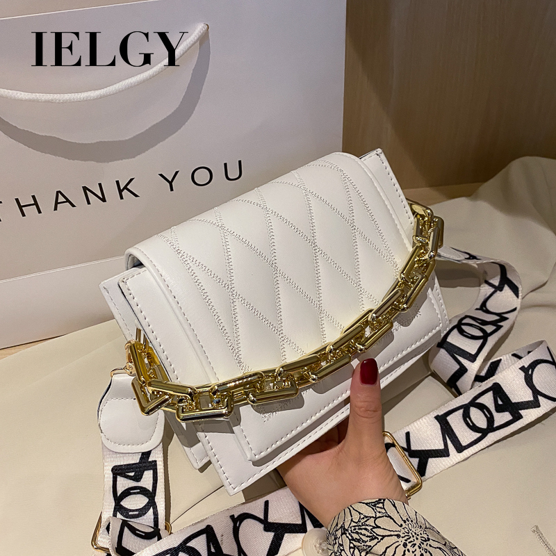 Túi Đeo Chéo Phối Dây Xích Thời Trang Dành Cho Nữ