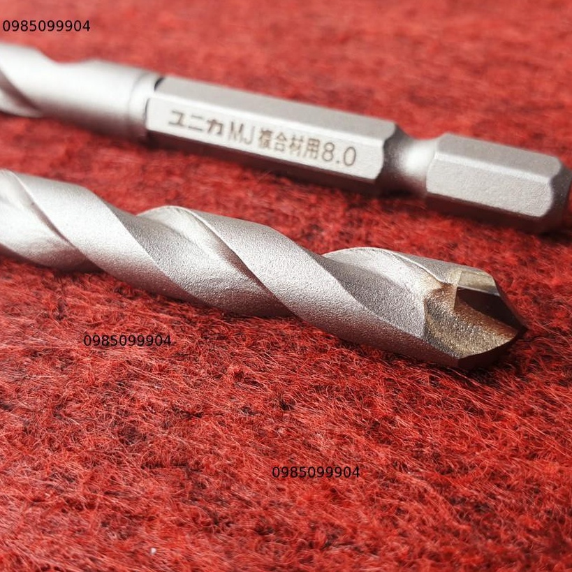 Mũi khoan đa năng chân lục giác Unika Nhật mã MJ chuyên khoan đa vật liệu tường - sắt - gỗ - nhựa