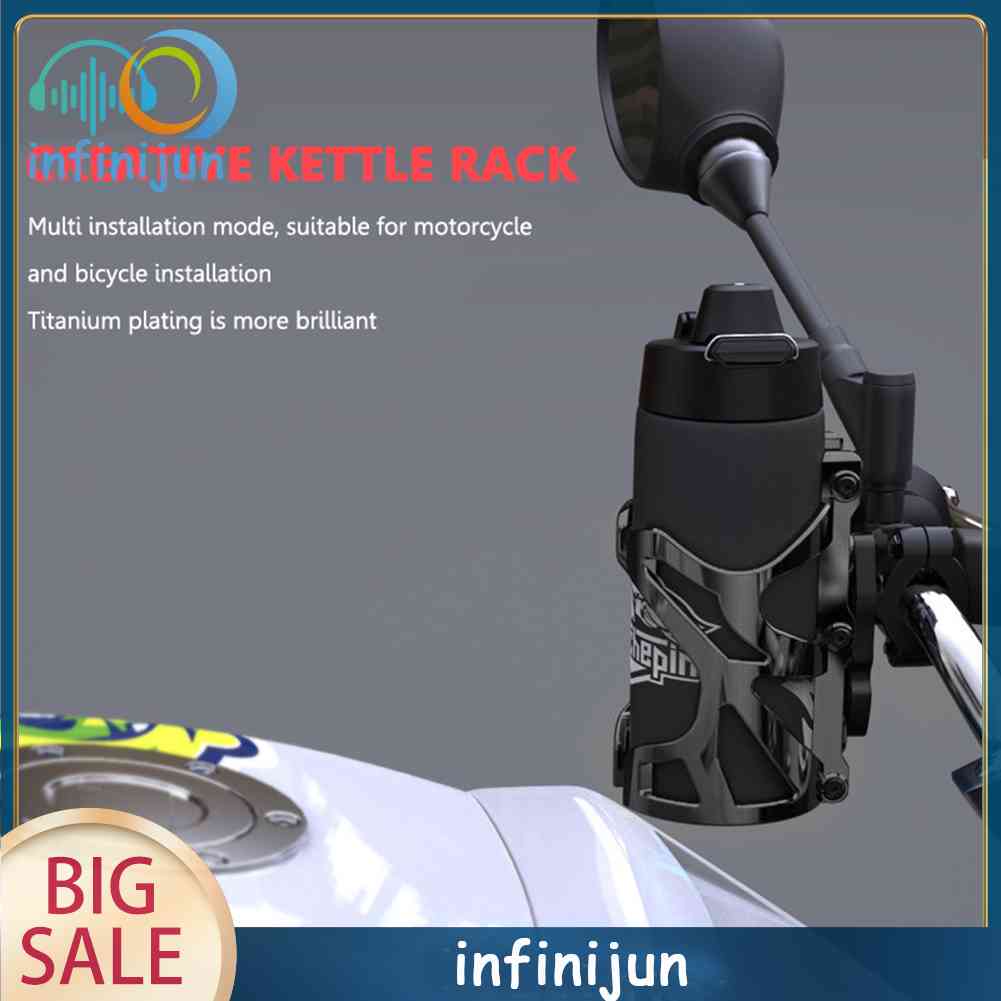 Giá Đỡ Chai Nước Gắn Xe Đạp/Xe Máy Bằng Abs Tiện Dụng