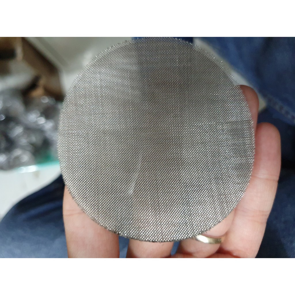 Lưới Lọc inox 80 MESH ( Lổ khoảng 0,3125 mm ) - 201 - Cắt Sẵn Vòng Tròn 40mm ( 4 Phân )