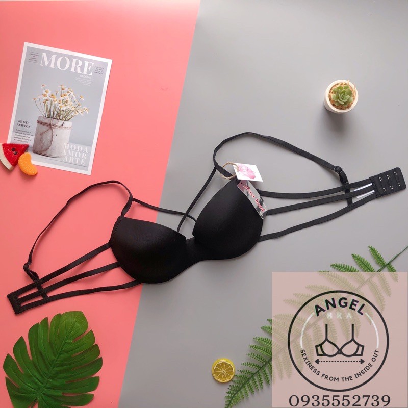 Áo ngực, áo lót Sisterhood độn kép, dây chéo quyến rũ- Sister Hood Thái Lan 8218