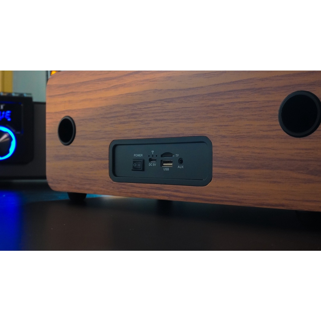 Loa karaoke bluetooth KEI K08-Tặng kèm 2 micro không dây có màn hình LCD-Sạc pin cho mic ngay trên loa-Chỉnh bass treble