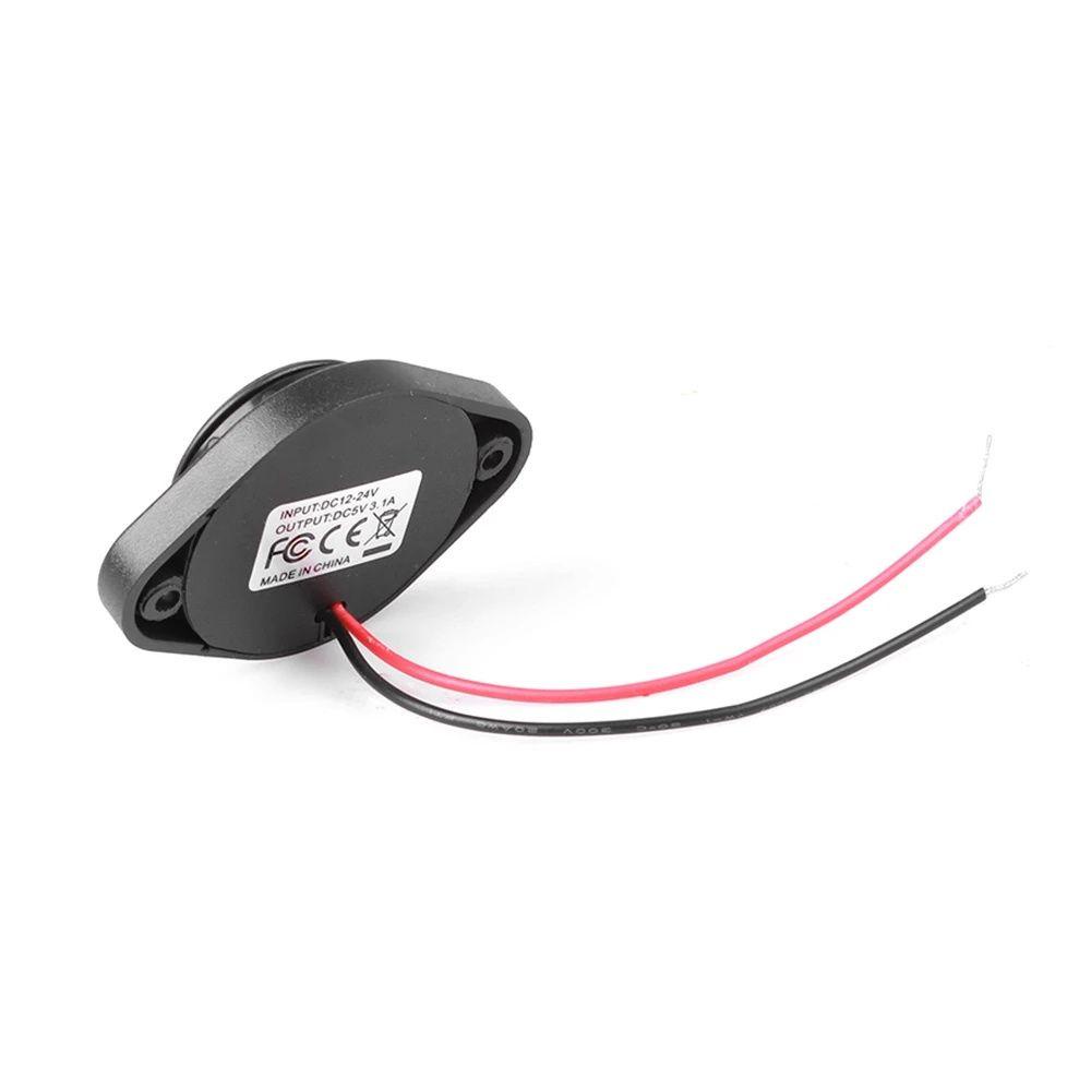 MAG Ổ CắM SạC 12V 24V USB LED Cho Xe Hơi