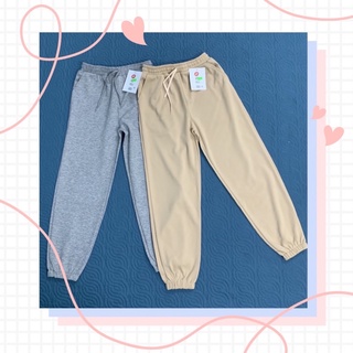 Quần Jogger nữ chất thun gân gạo thu đông dáng thể thao bo gấu / Quần bom baggy mềm mát