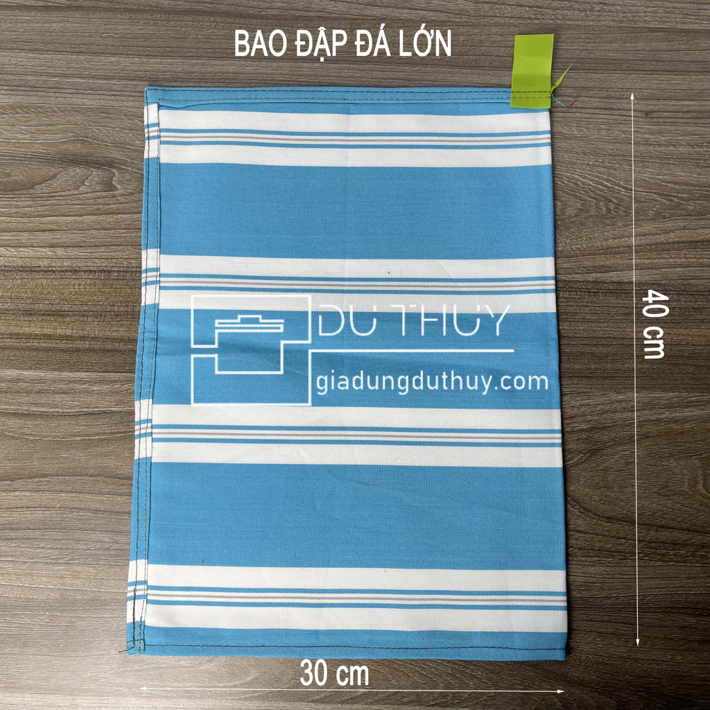 Túi đập nước đá nhuyễn chuyên dụng loại dày, đường may chắc chắn, 2 kích thước 35x25cm-40x30cm của gia dụng Du Thủy