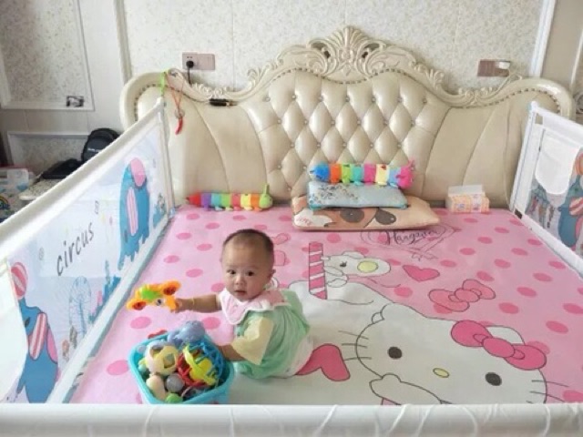 Thanh chắn giường baby number A 1.5m/1.6m/1.8m/2m