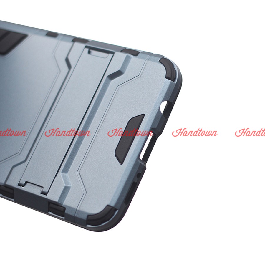 Ốp Lưng Cho Samsung A20 / M10s IRON - MAN Nhựa PC Cứng Viền Dẻo