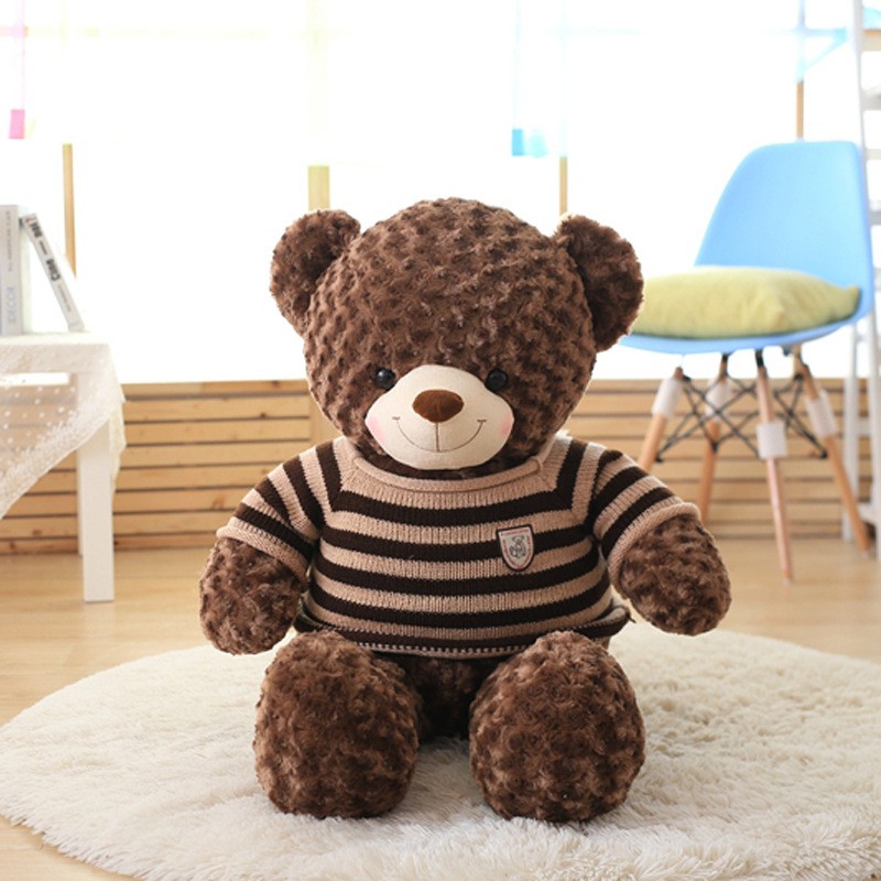 Gấu bông teddy socola, Cực Kì Cute, Chất Lượng Khỏi Bàn