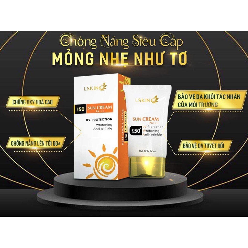 Kem Chống Nắng Sinh Học LSkin Sun Cream - Cho làn da được che chắn