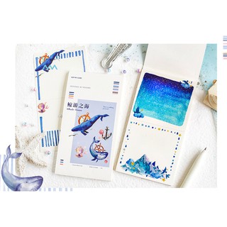 sổ xé, note phong cách biển cả