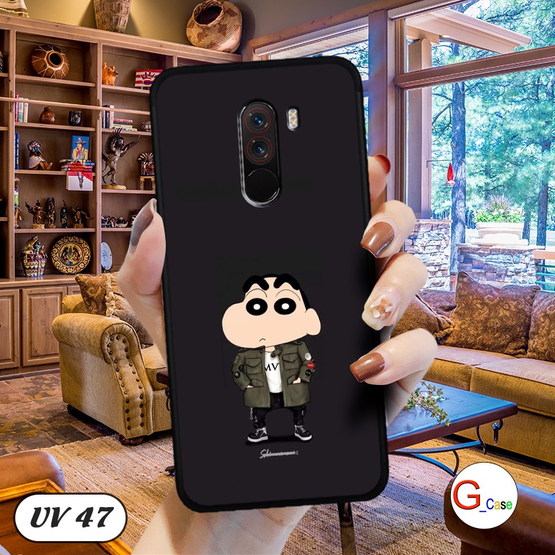 Ốp điện thoại Xiaomi Pocophone F1 - lưng nhám viền dẻo