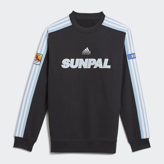 🔥12.12 Big Sale🔥PALACE x ADIDAS SUNPAL Long sleeve Jersey Sweater Orange/Black